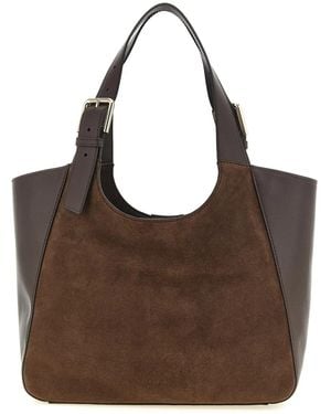 Furla Dora M' Shopping Bag - Brown