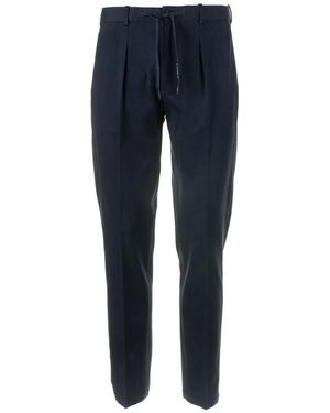 Circolo 1901 Pants With Drawstring - Blue