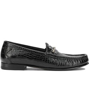 Tom Ford "Double T" Loafers - Black