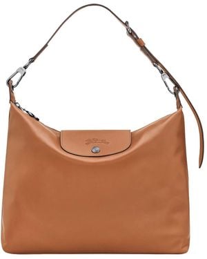 Longchamp "Hobo Le Pliage Xtra" Bag - Brown