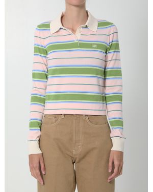 Celine Polo Sweater - Green