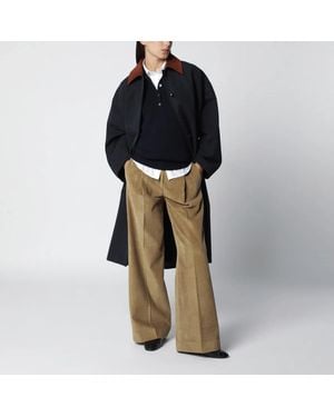 Rohe Cotton And Wool-Blend Coat - Blue