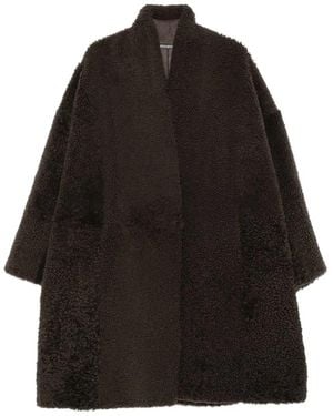 Tom Ford Cashmere Cocoon Coat - Black