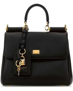Dolce & Gabbana Dolce & Gabbana Top Handle Bag - Black