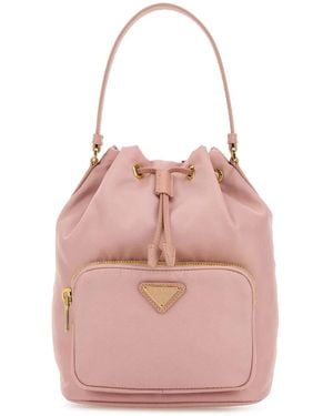 Prada Duet Bucket Bag - Pink