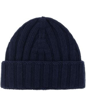 LARMERI STUDIO Cashmere Beanie - Blue