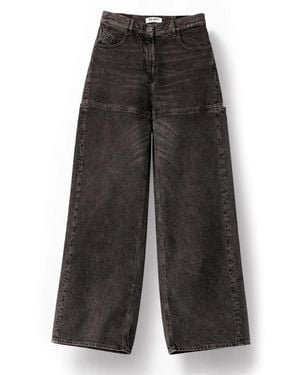 The Attico Jeans "Long" - Gray