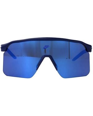 Nike Matte Void Mirror Injected Sunglasses - Blue