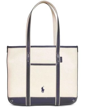 Polo Ralph Lauren Small Tote Bag - White