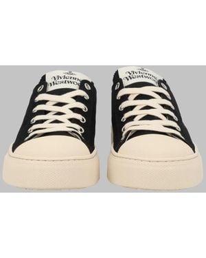 Vivienne Westwood Trainer Low Top "Plimsoll" - Metallic