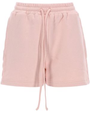 Dolce & Gabbana Dolce & Gabbana Shorts Con Logo E Coulisse - Pink