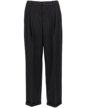 Saint Laurent '90's' Trousers - Black