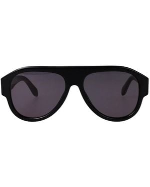 Palm Angels Shiny Acetate Sunglasses - Black