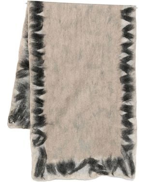 Silvana Manetti Cashmere And Silk Scarf - Natural