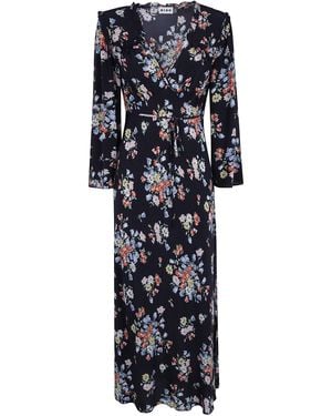RIXO London "Katya" Dress - Blue