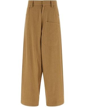 Jejia Carla Trousers Cotton - Natural