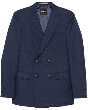 BOSS Wool Suit - Blue
