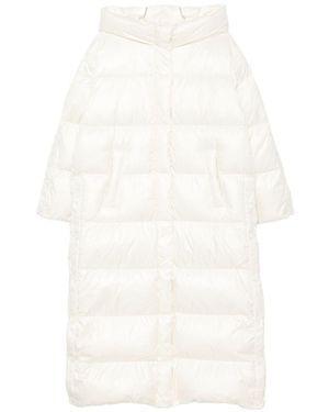 Twinset Mother Of Pearl Coat - White