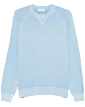 FILIPPO DE LAURENTIIS V871 Cotton Jumper - Blue
