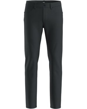 BOSS Viscose Polyamide Elastane Pants - Black