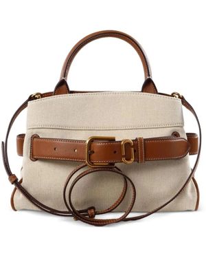 Marc Jacobs "The Small Satchel Dakota "Canvas Bag - Metallic