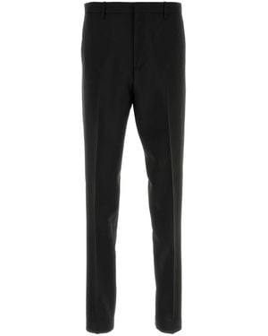 Fendi Pants Kid Mohair - Black