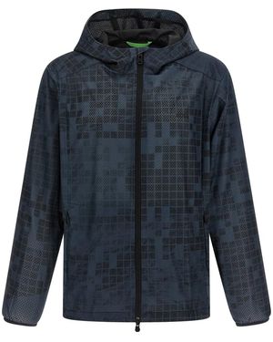 BOSS 'Jump Jt' Anorak - Blue
