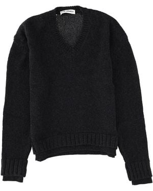 Our Legacy "False V-Neck" Jumper - Black