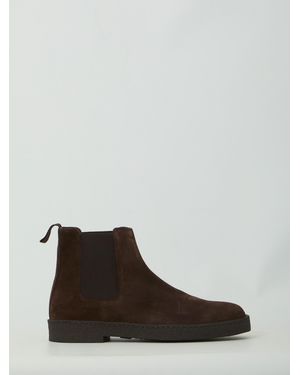 Common Projects Dark Suede Chelsea Boots - Brown