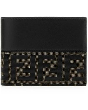 Fendi Portafoglio Bi Fold - Black