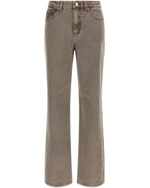 ROTATE BIRGER CHRISTENSEN Rotate Birger Christensen Straight Leg Jeans - Grey