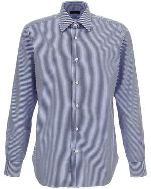 Barba Napoli 'Journey' Shirt - Blue