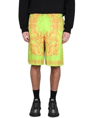 Versace Baroque Shorts 660 - Yellow