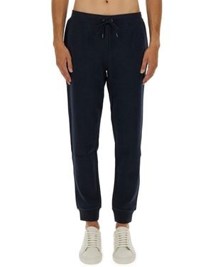 Ralph Lauren Elasticated Drawstring Trousers - Blue