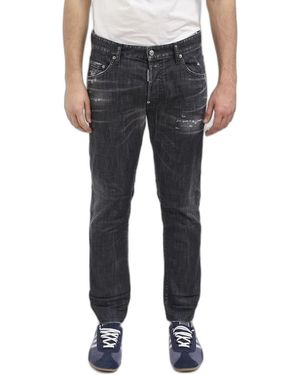 DSquared² Cotton Elastane Jeans - Black