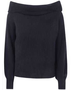 MC2 Saint Barth "Aliette" Soft Sweater - Blue