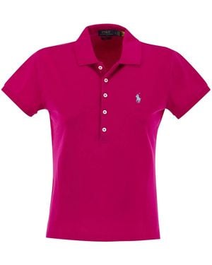 Polo Ralph Lauren Cotton Polo Shirt - Pink