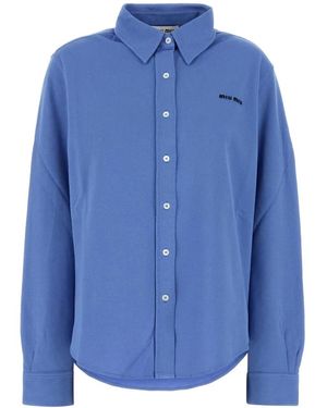 Miu Miu Camicie - Blue