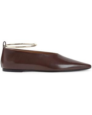 Jil Sander Ring Ballerina - Brown