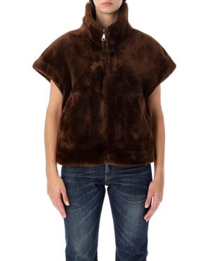 Urbancode Vest Faux Fur - Black