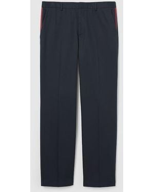 Gucci Pant Comp. Cott. Twil Double W - Blue