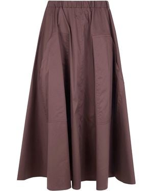 DR. HOPE Midi Skirt - Brown