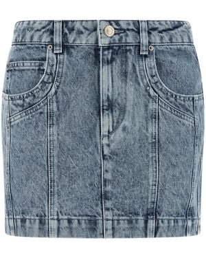 Isabel Marant Marant Etoile 'Juana' Skirt - Blue