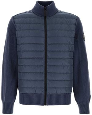 Canada Goose Hybridge Knit Jacket - Blue