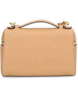 Tory Burch Leather Bag - Brown