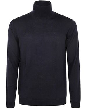Nuur Turtle Neck Pullover - Blue