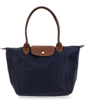 Longchamp Borsa Le Pliage Original Medium - Blue