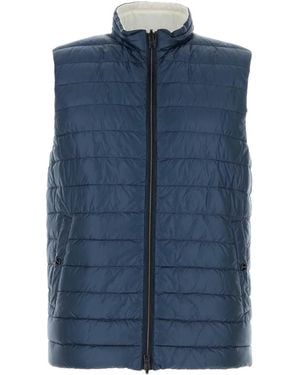 Herno Vest Reversibile - Blue