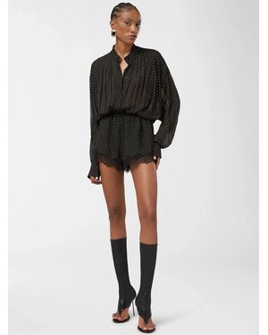 ANDAMANE Juliette Playsuit - Black