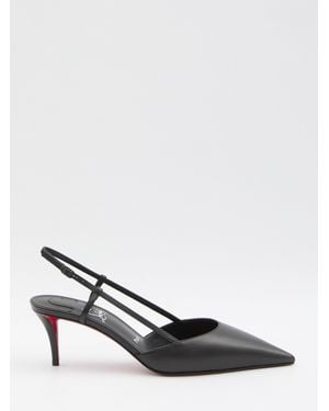 Christian Louboutin Miss Sling Pumps - White